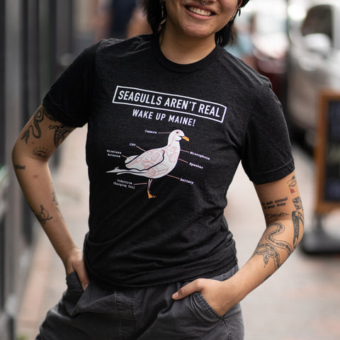 Seagulls Aren’t Real Tee @Forthouse