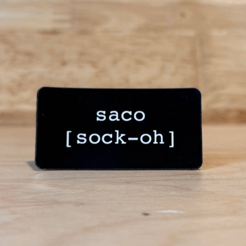 Saco Magnet @alleyoopapothecary