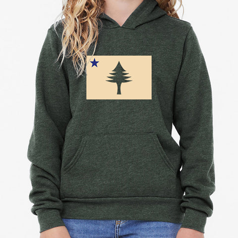 1901 Flag Green Youth Hoodie