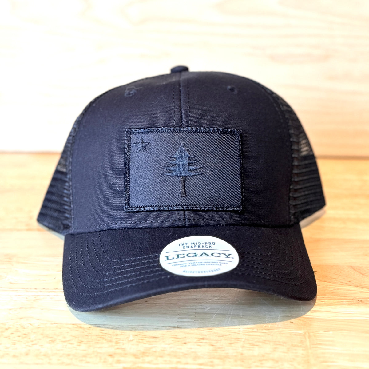 HAT - Structured Trucker Black Patch