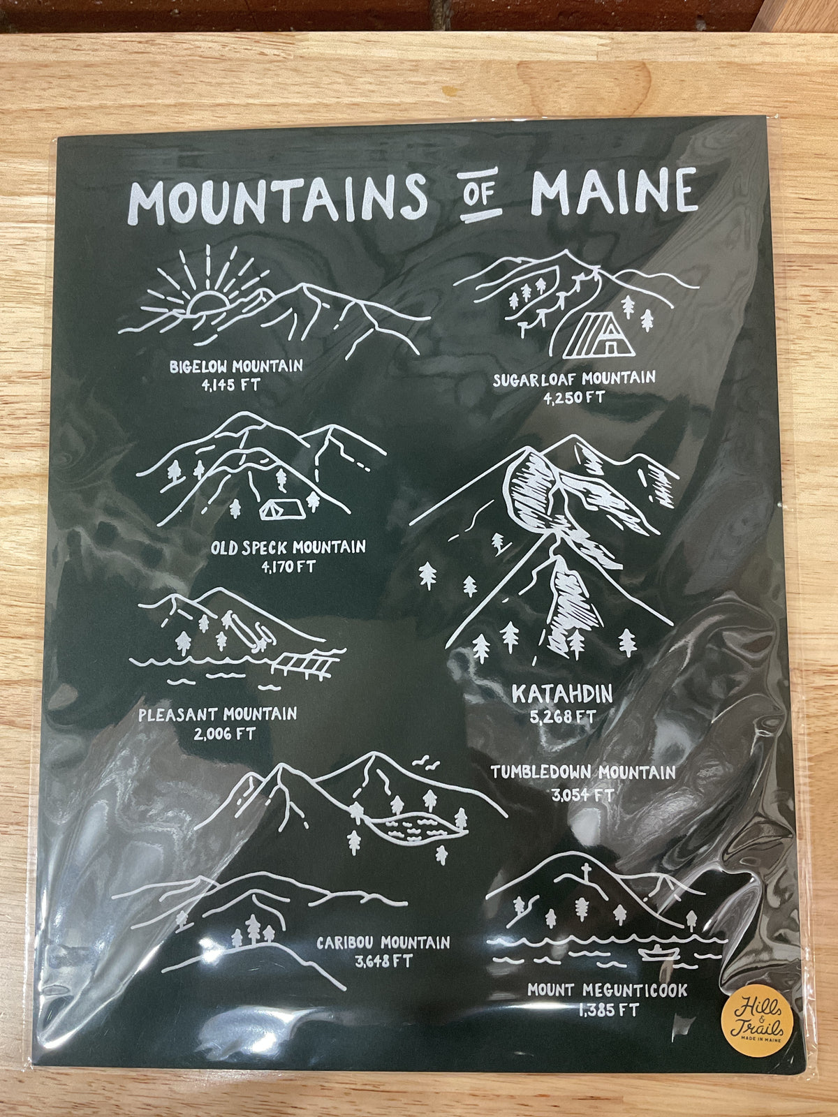 Prints 11x14 Hills and Trails