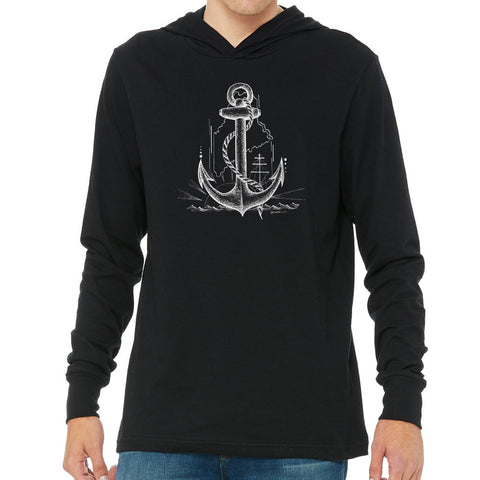 Anchor Lightweight Hoodie  @esedler_art