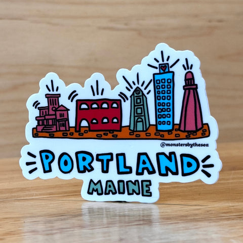 Ryan’s Portland Sticker @monstersbythesea