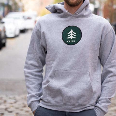 Paul’s Tree Hoodie @themainesouvenirshop