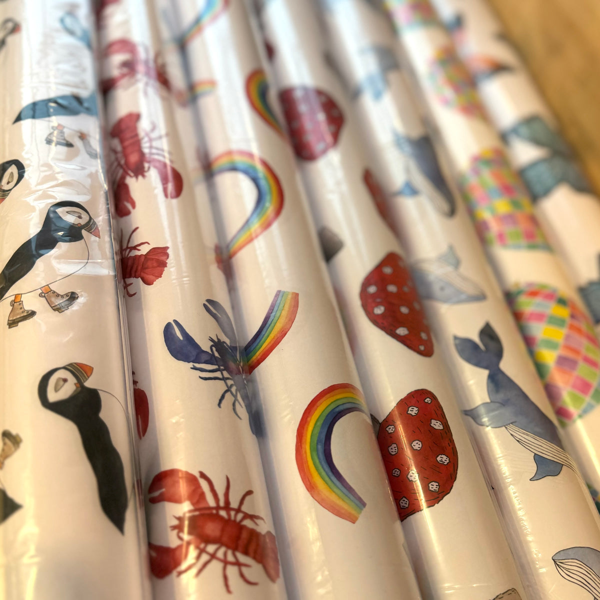 Scribbles & Doodlez Wrapping Paper  @scribblesanddoodlez