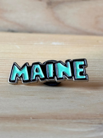 Maine Enamel Pin