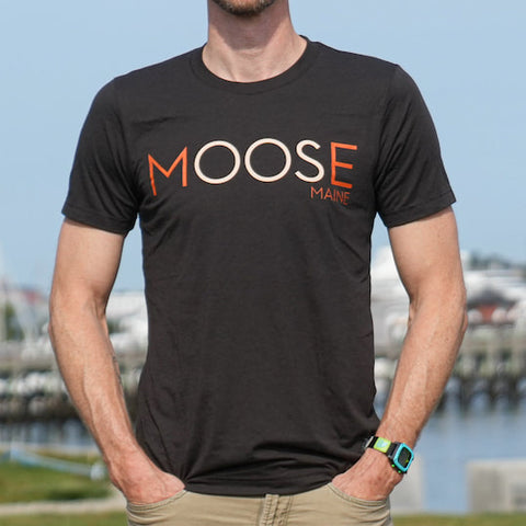 Moose Maine Tee @themainesouvenirshop