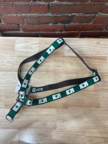 1901 Flag Green Harness @themainepooch