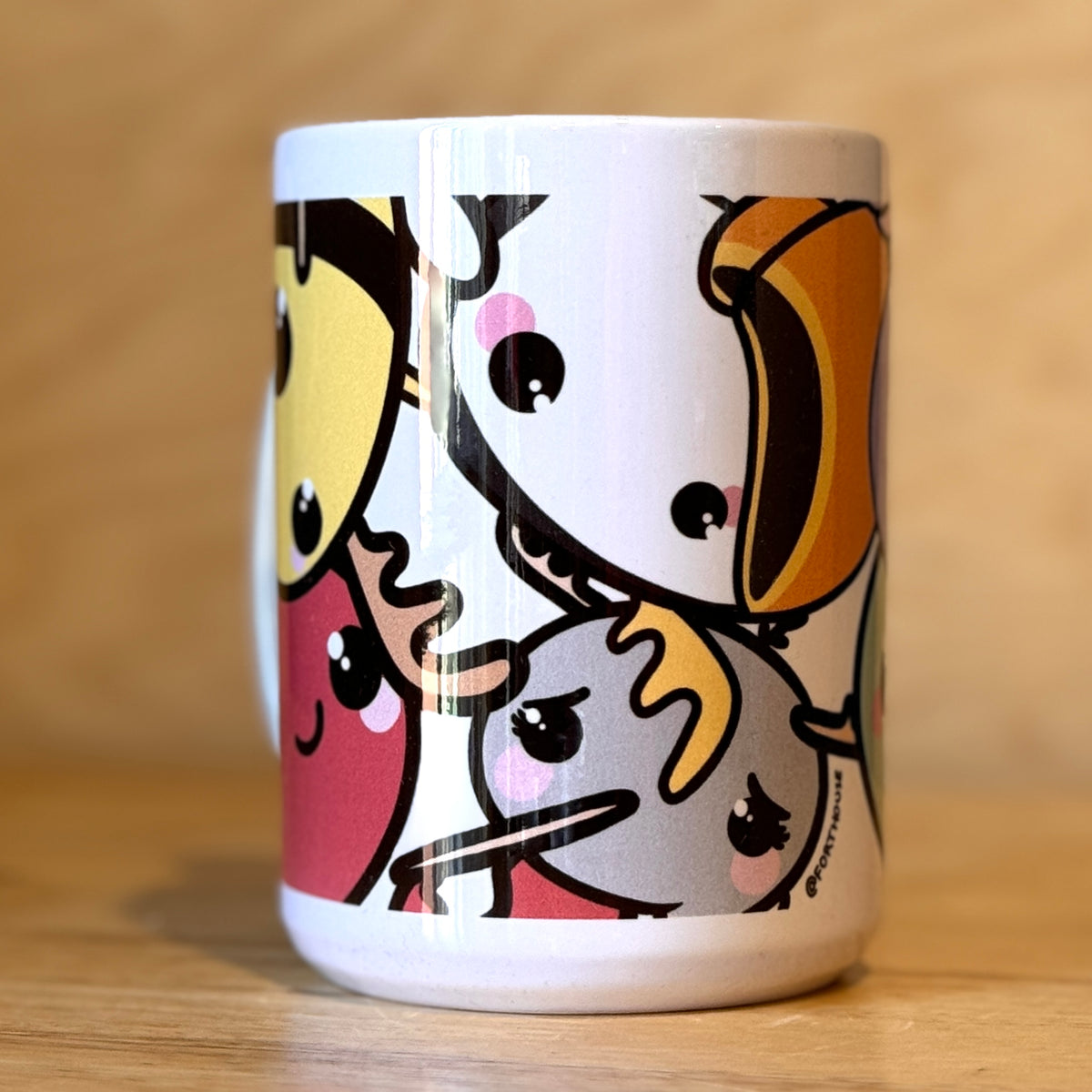 Moosicorn Friends Big Head Mug @Forthouse