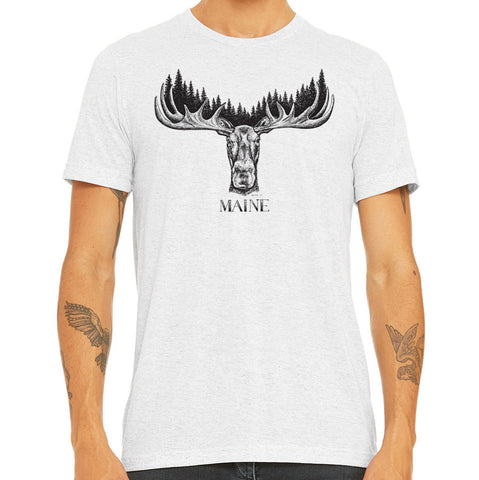 Tree Moose Tee  @esedler_art