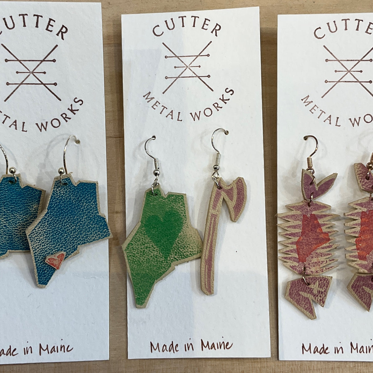 Earrings - @cuttermetalworks