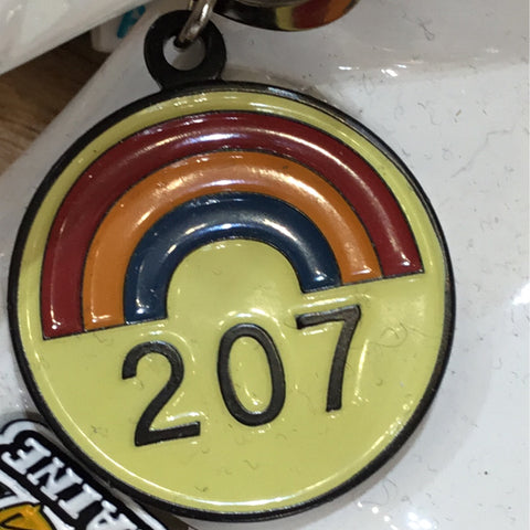 207 Rainbow Keychain  @mainelandcomics