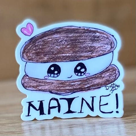 Whoopie Pie Maine @dynamitejune_art