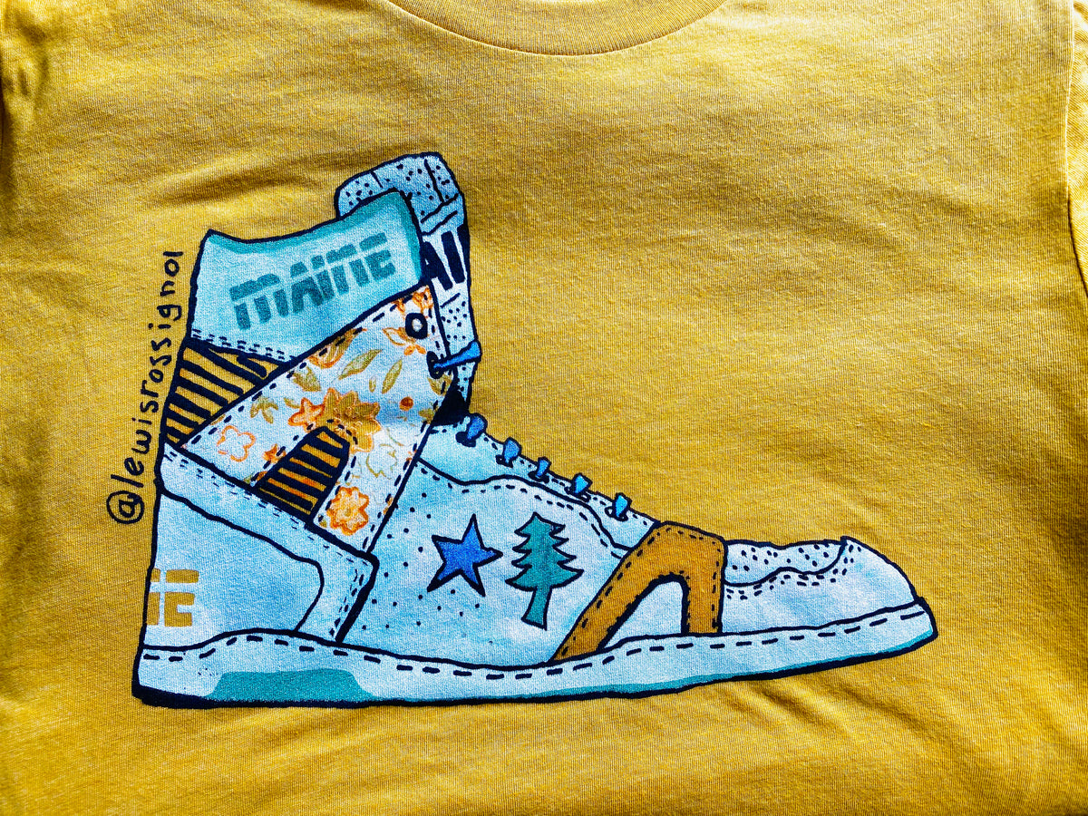 Maine Sneaker Tee @lewisrossignol