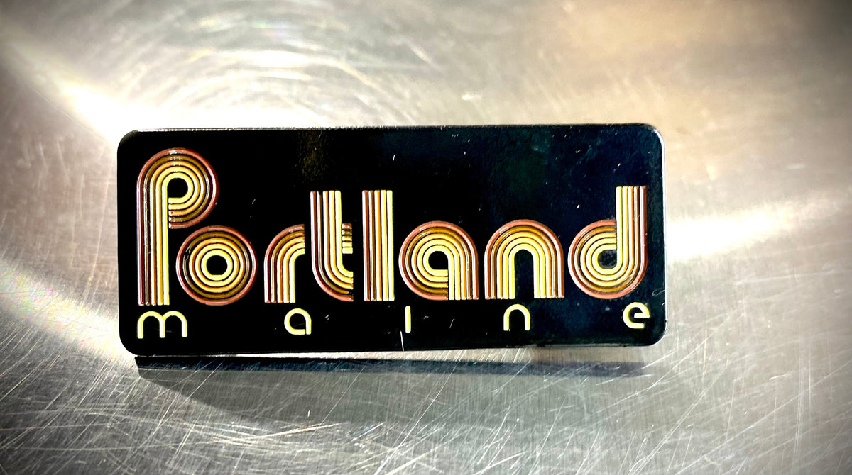 70’s Portland Enamel Pin