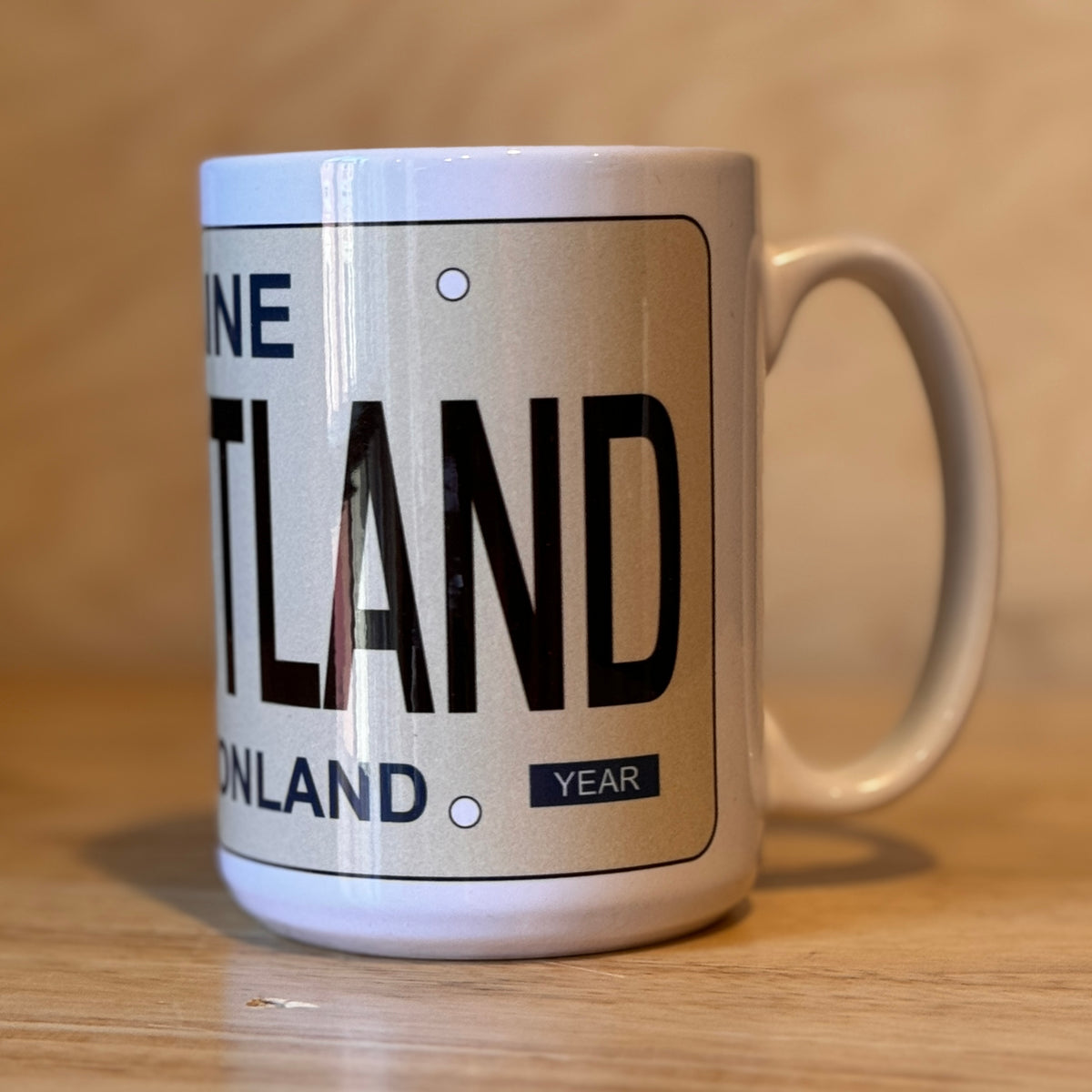 Portland License Plate Mug