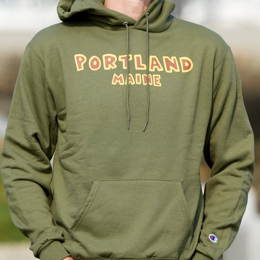 Ryans Portland Green Hood - @monstersbythesea