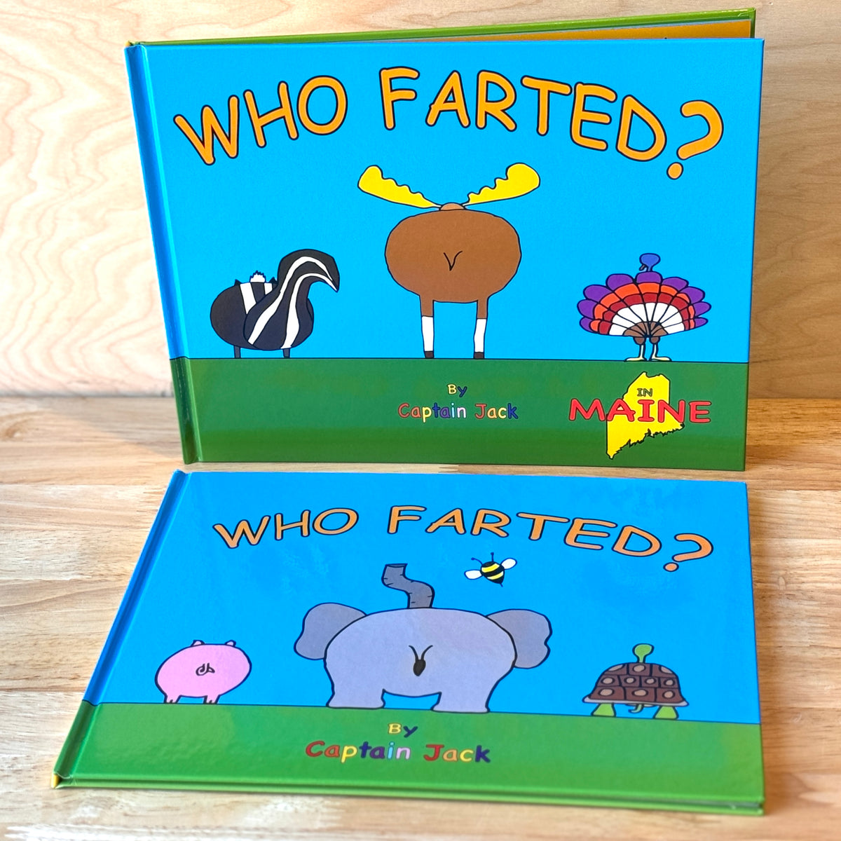 Who Farted Book (1st & 2nd edition)   @whofartedbookseries